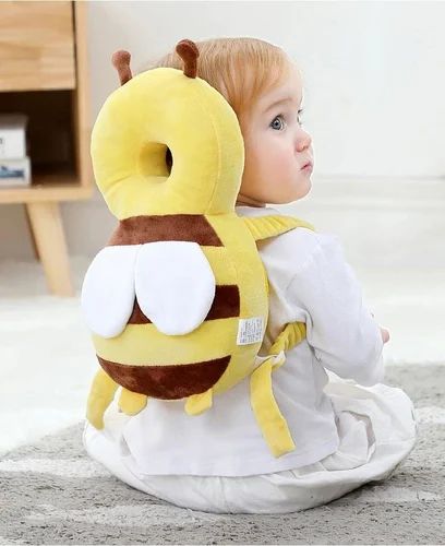Baby Fall Back Head Protector - Baby Head Protector Backpack for Crawling Walking Gifts, Adjustable Toddlers Head Safety Pad Cushion