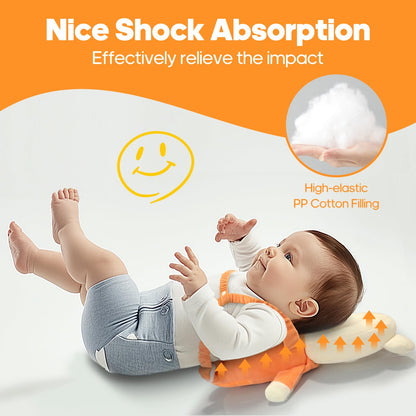 Baby Fall Back Head Protector - Baby Head Protector Backpack for Crawling Walking Gifts, Adjustable Toddlers Head Safety Pad Cushion